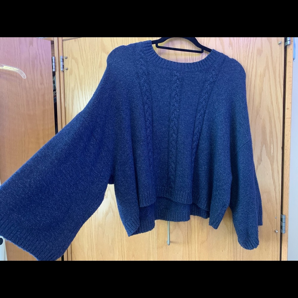 Navy blue sweater